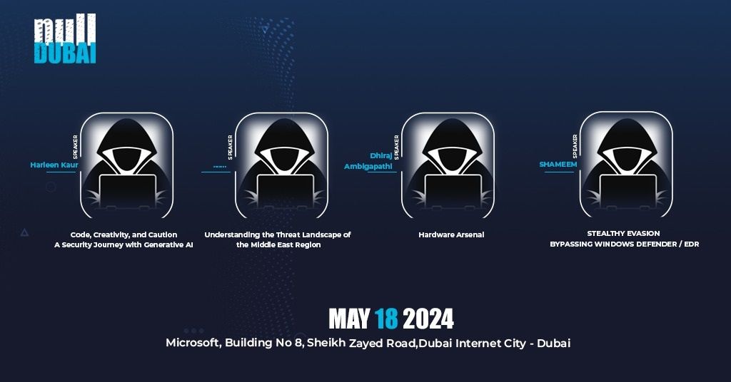 null Dubai Meet 18 May 2024 Monthly Meet