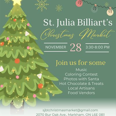 St. Julia Billiart's Christmas Market