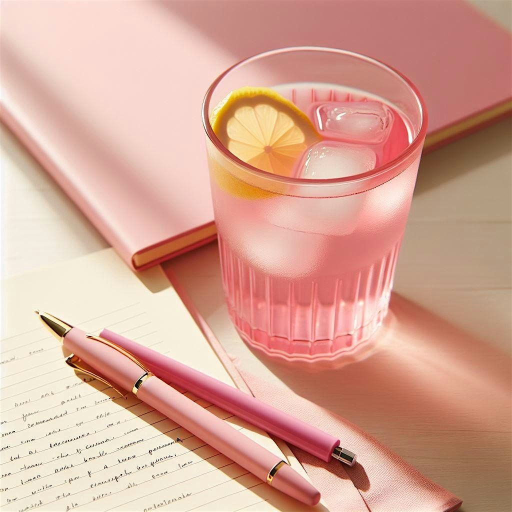 Pink Lemonade, Pens, and Pages