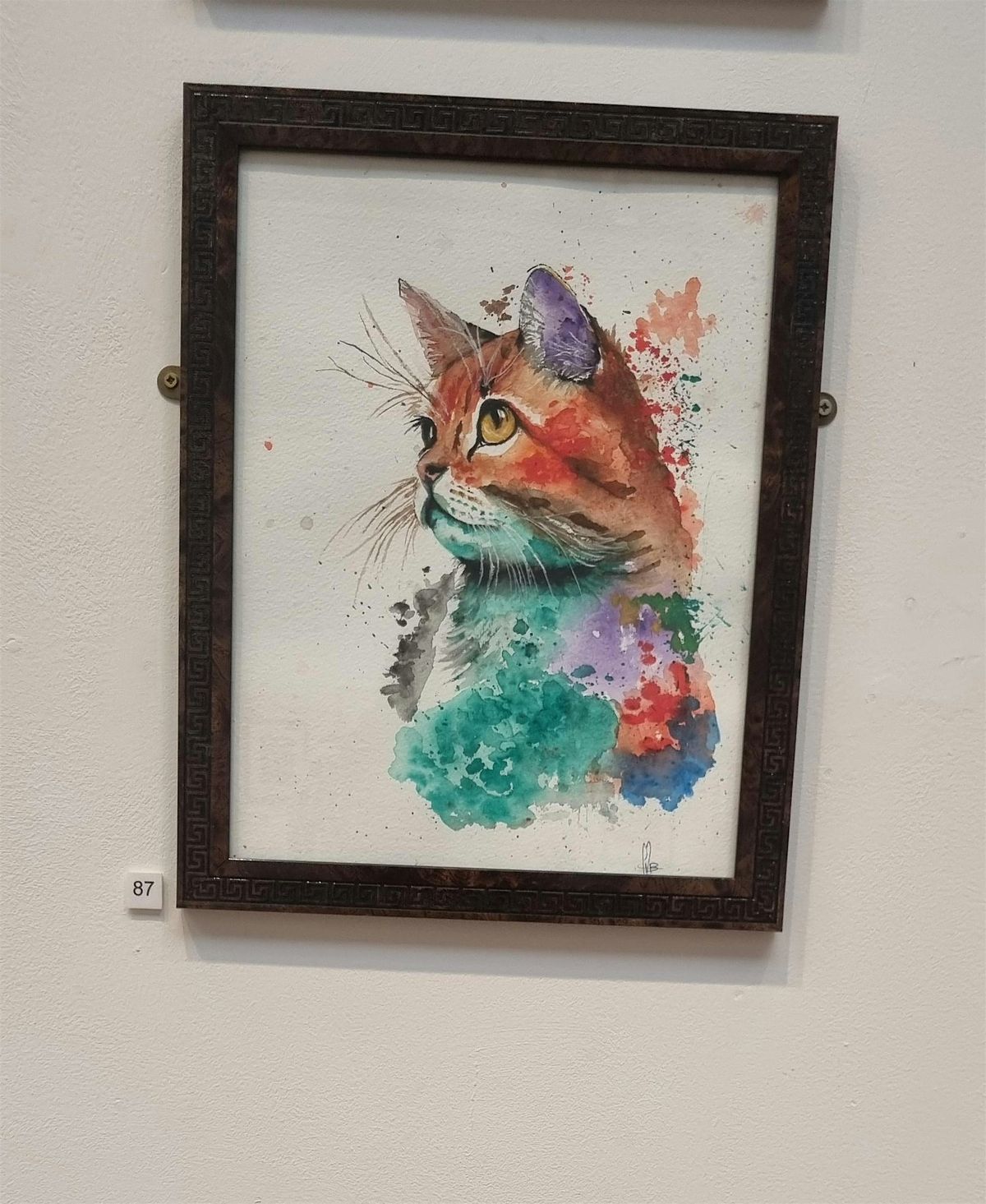Watercolour Workshop: Cats & Flowers with Ilham Boudrez
