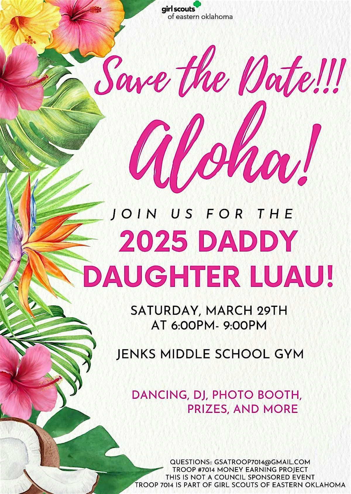 2025 Daddy Daughter Luau