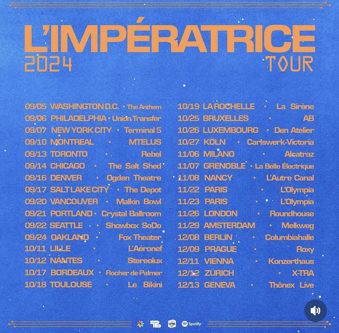 L'Imperatrice (Moved from Union Transfer - Philadelphia)