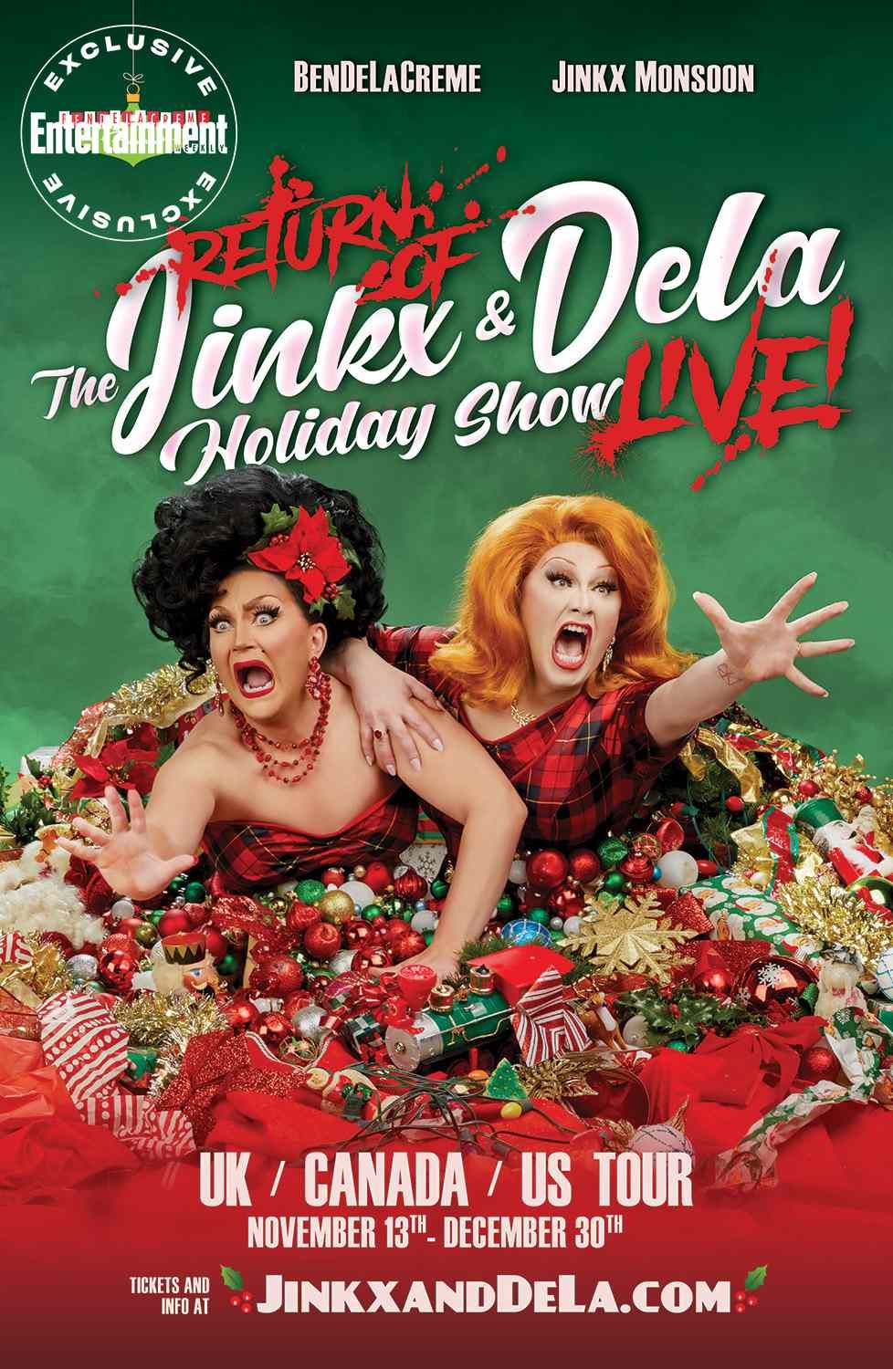 The Jinkx and DeLa Holiday Show at Arlene Schnitzer Concert Hall