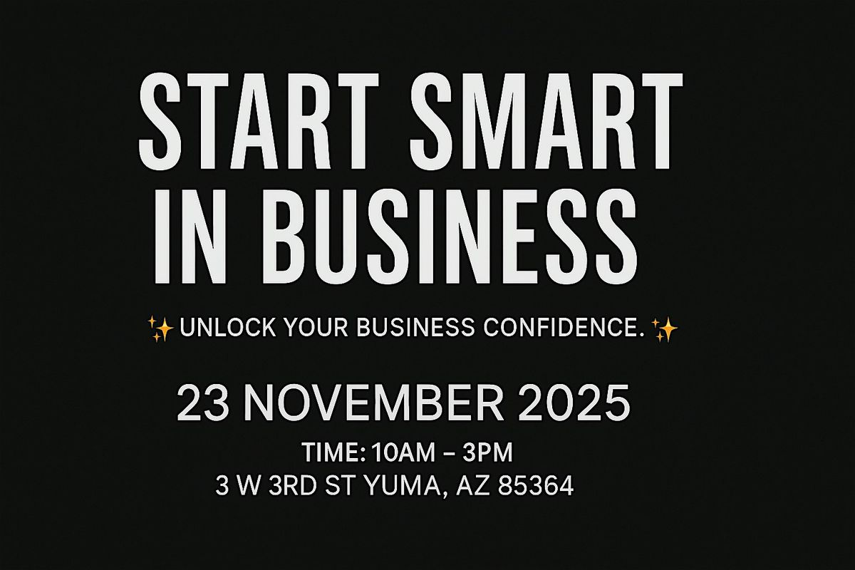 Start Smart In Business