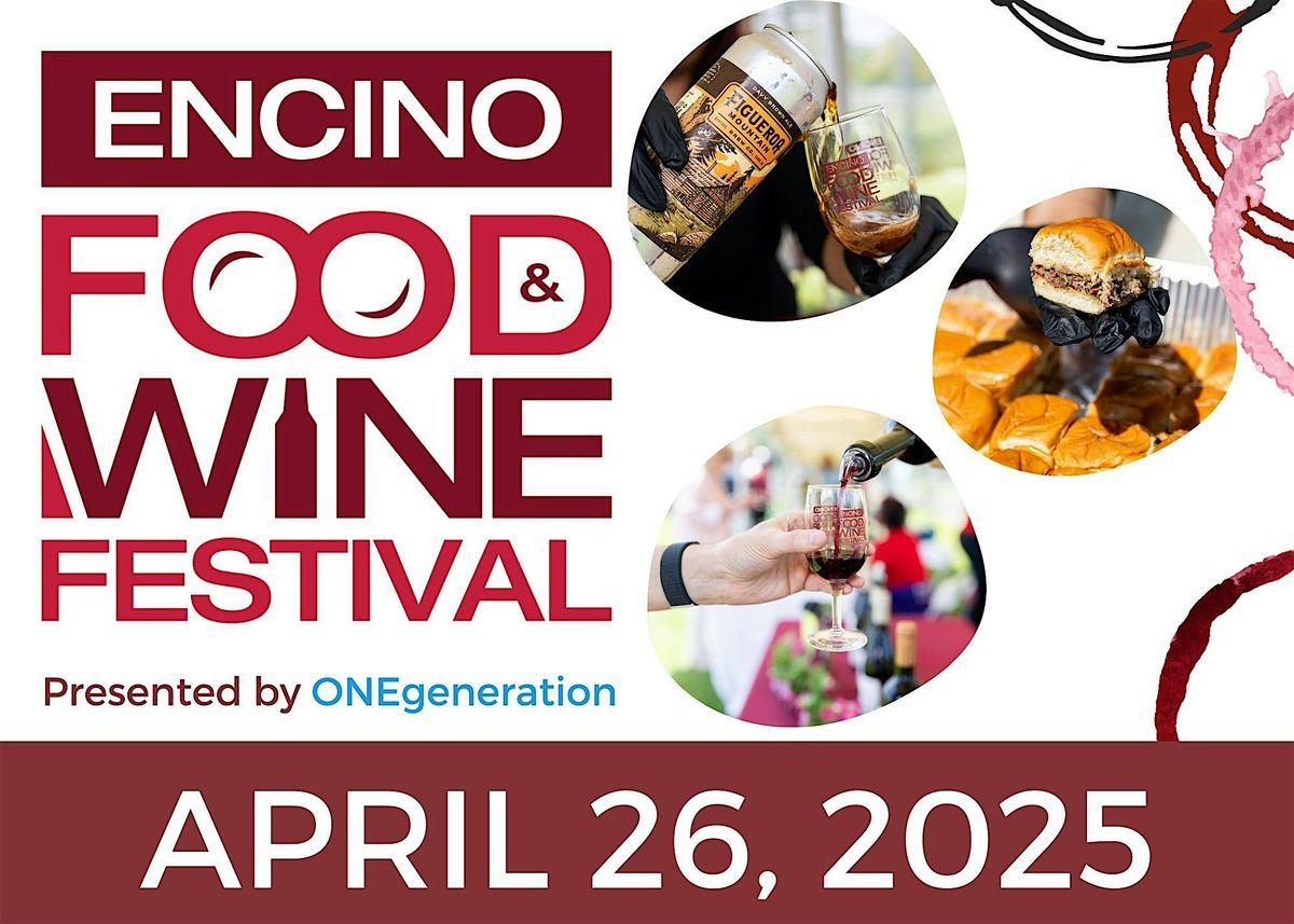 2025 Encino Food & Wine Festival - ONEgeneration