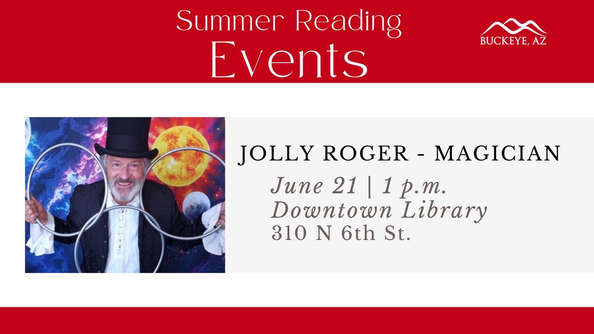Summer Reading Performer: Jolly Roger - Magician