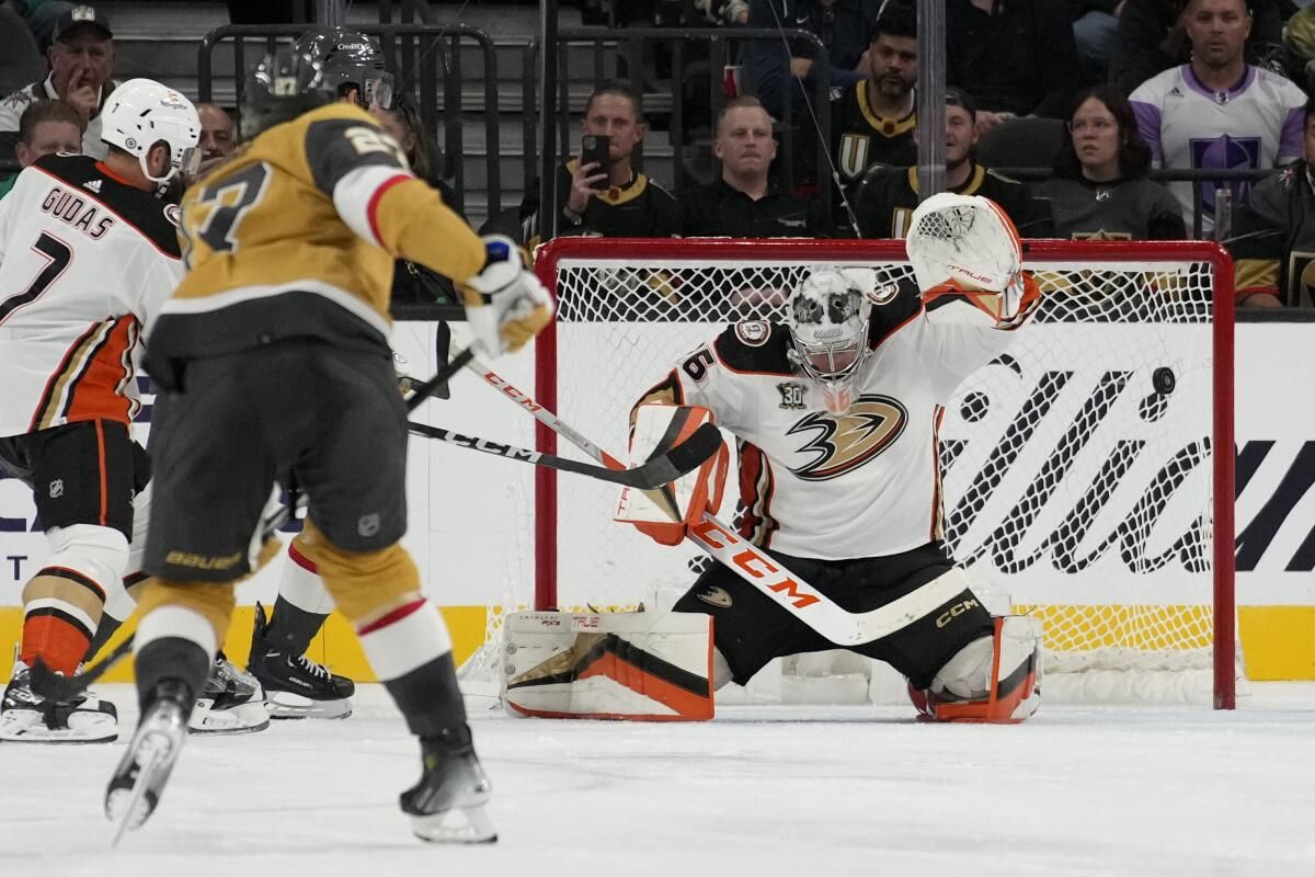 Vegas Golden Knights vs. Anaheim Ducks