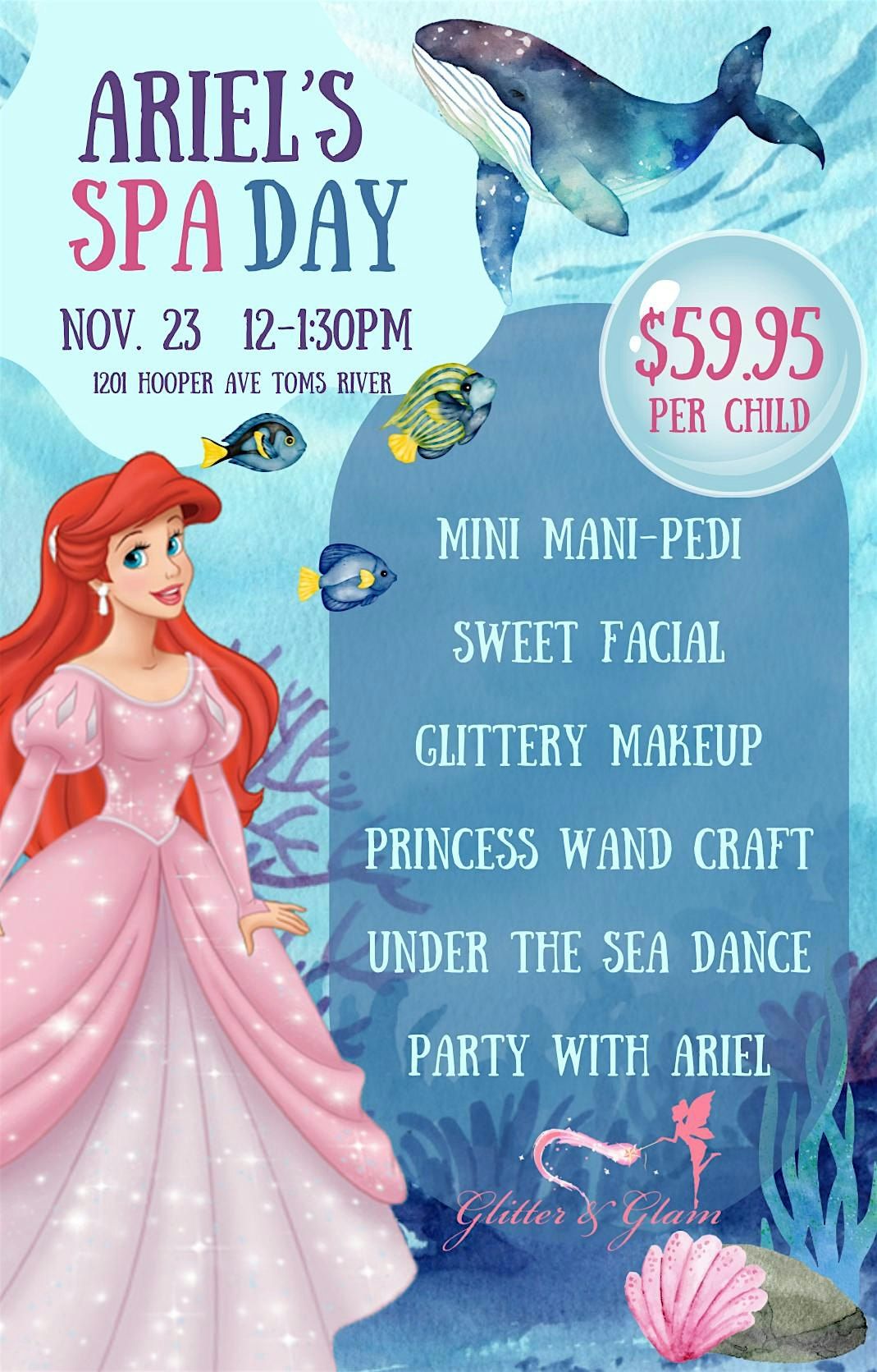 Ariel\u2019s Spa Party!