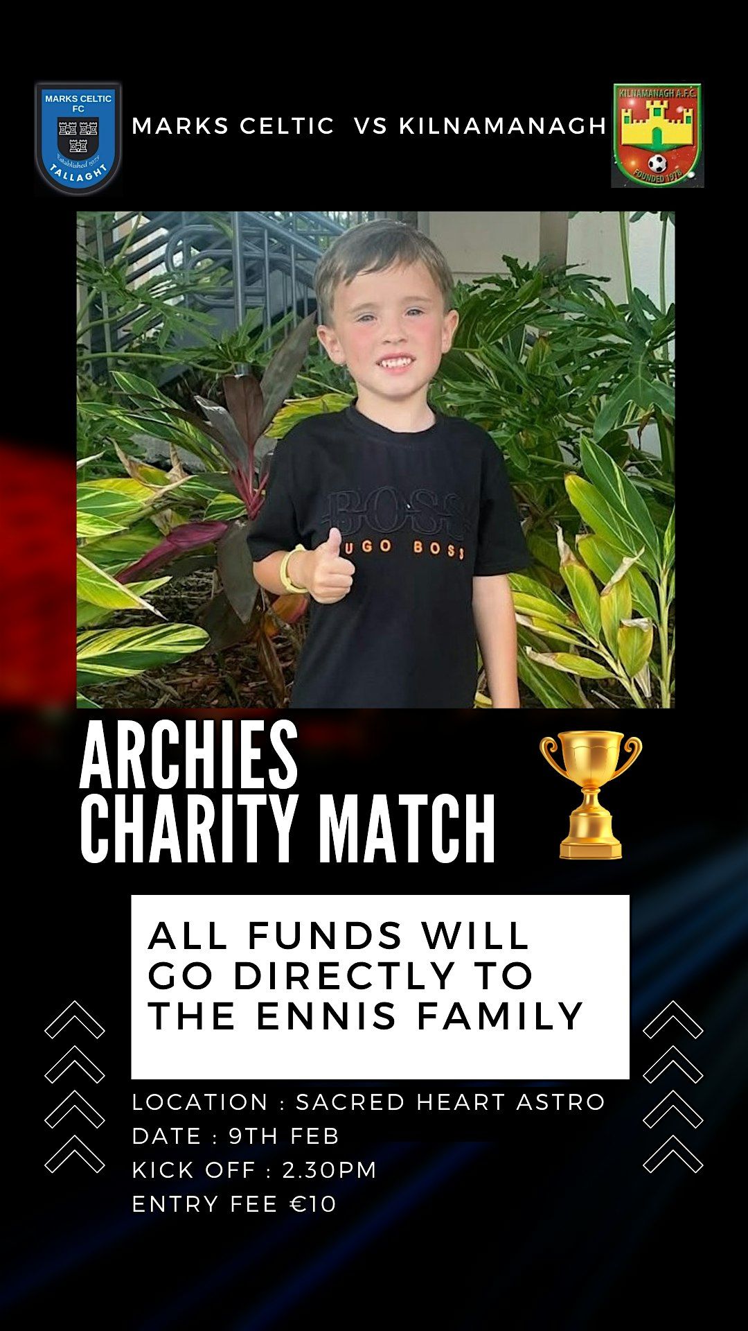 Archies Charity Match