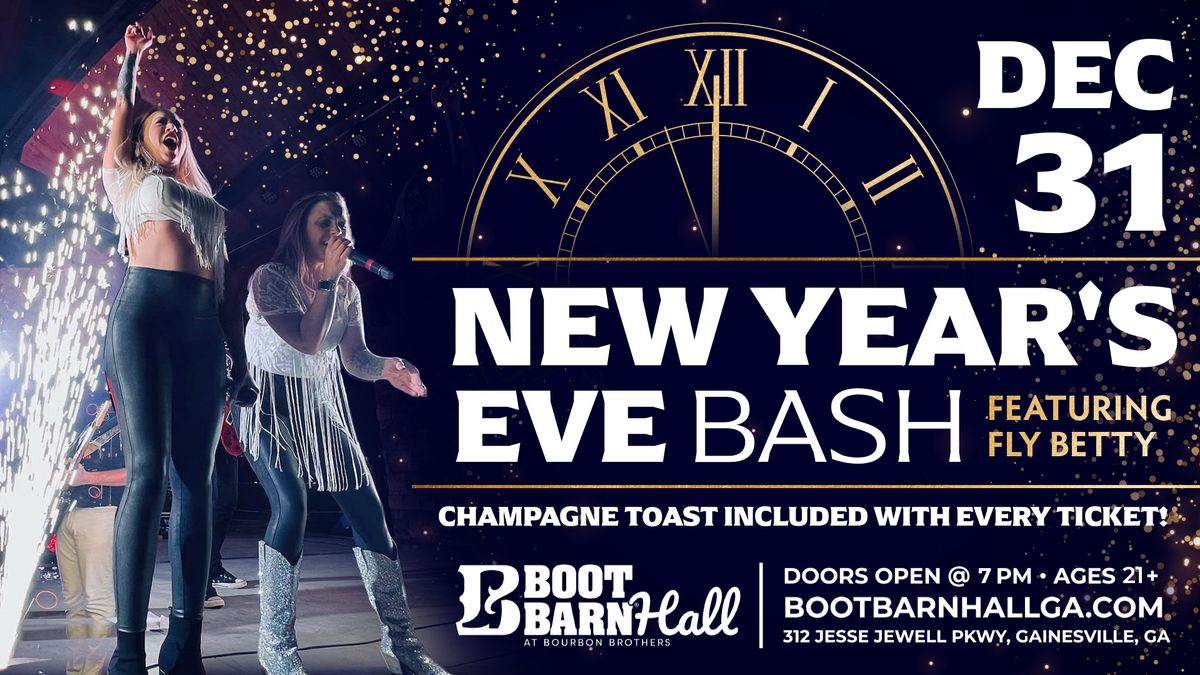 New Year's Eve Bash featuring Fly Betty!