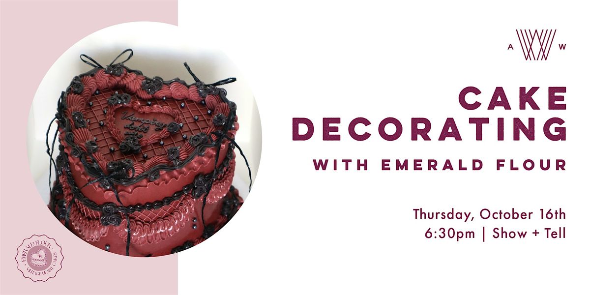 Cake Decorating With Elmerald Flour