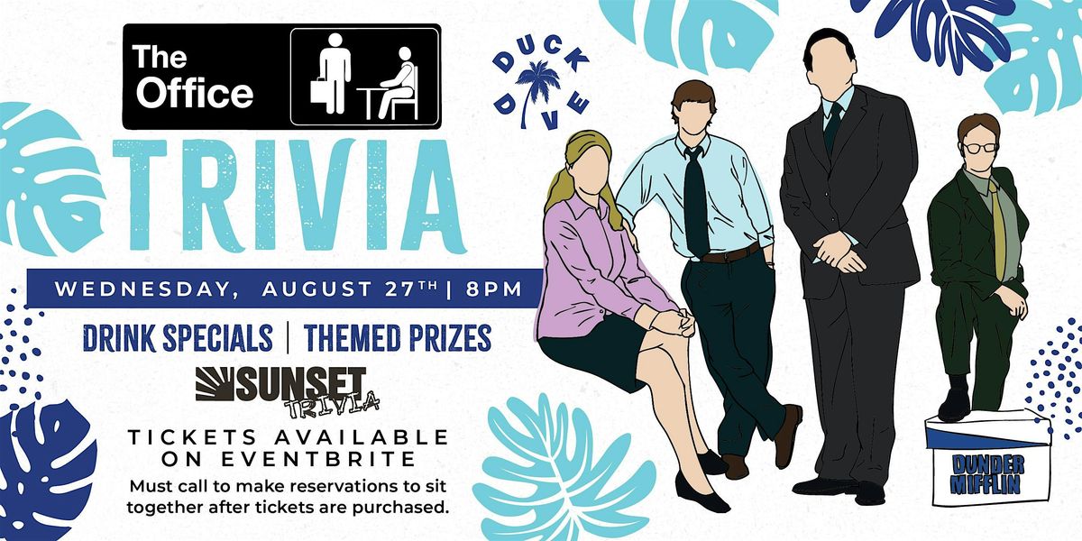 The Office Trivia at The Duck Dive