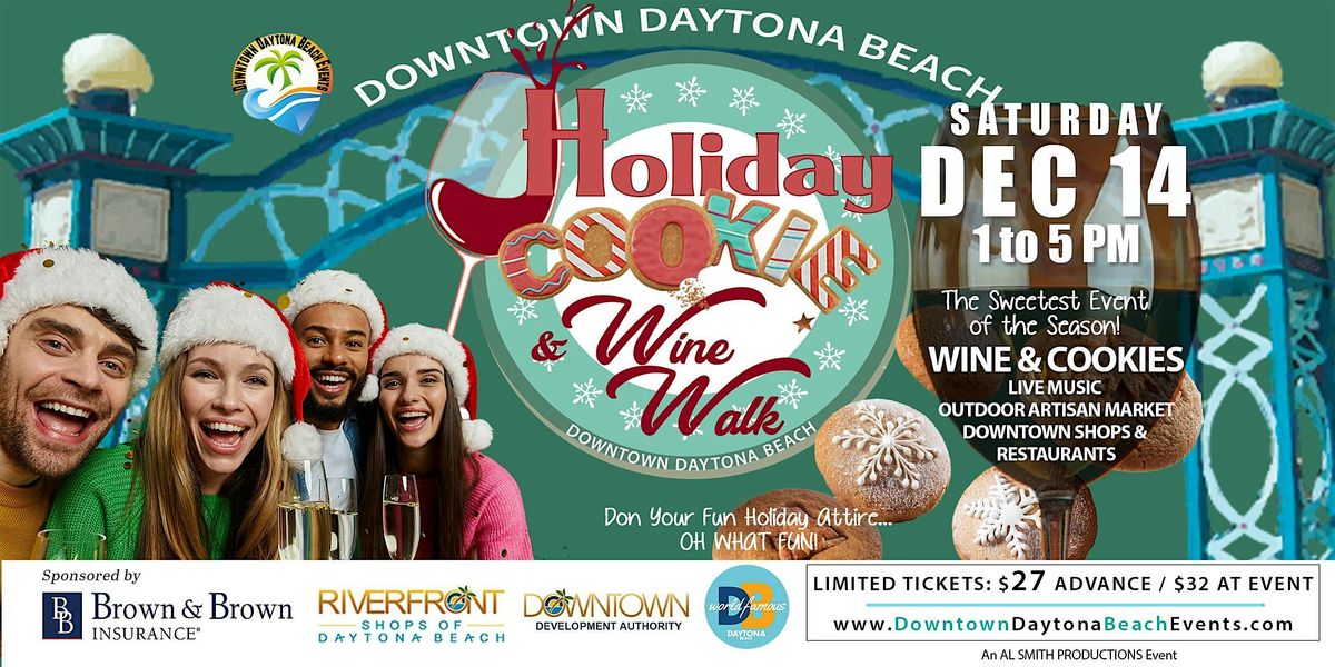 Daytona Beach Holiday  Cookie & Wine Walk