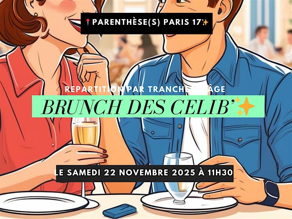 Brunch des c\u00e9lib'\u2728 R\u00e9partition par tranches d'\u00e2ge