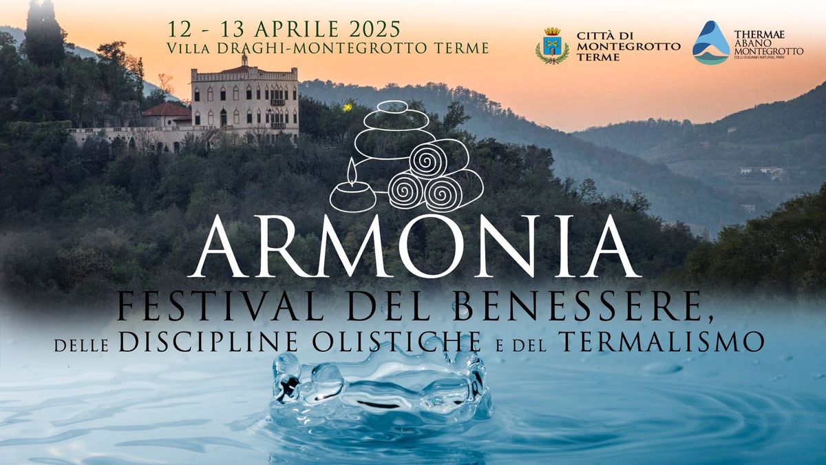 Armonia, festival del benessere, Montegrotto Terme Pd