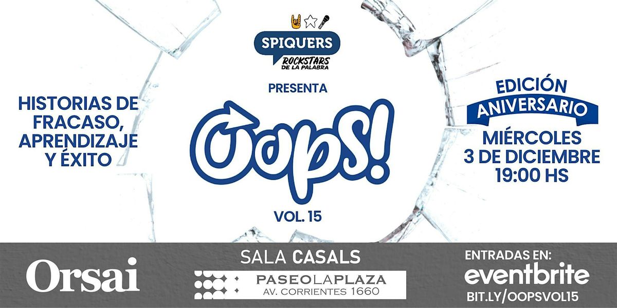 OOPS! Vol. 15 - Edici\u00f3n Aniversario