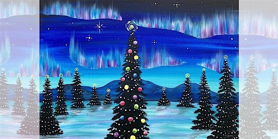 "Light Up the Night" Festive Paint Party