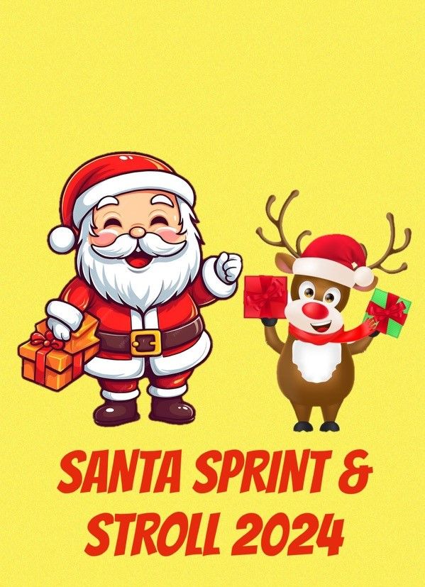 Santa Sprint and Stoll 5k