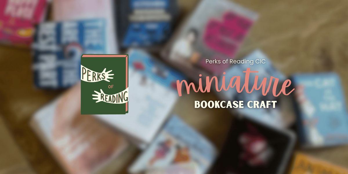 Miniature Bookcase Craft Evening
