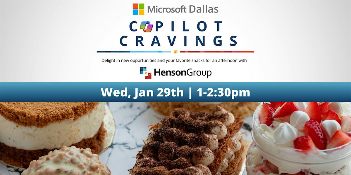 Copilot Cravings presented by Henson Group