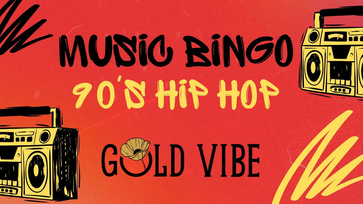 Music Bingo- 90s Hip Hop (Free!)