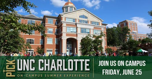 PICK UNC Charlotte: On-Campus Summer Experience