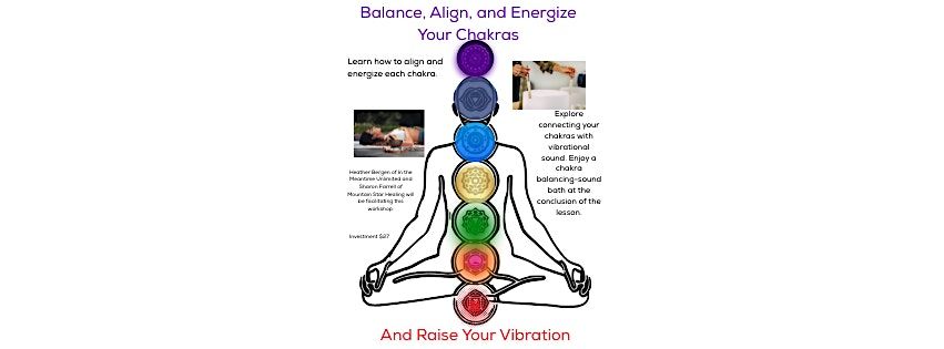 Learn to Align your Chakras and Chakra Balancing Sound Bath