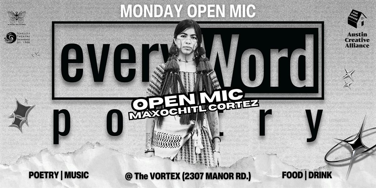 Indigenous Peoples' Day Open Mic | Hosted by Maxochitl w\/ E. D. Watson