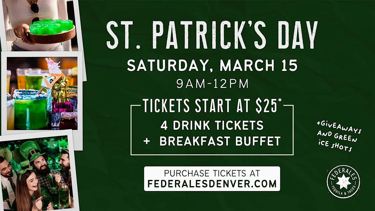 St Patrick\u2019s Day at Federales in RiNo