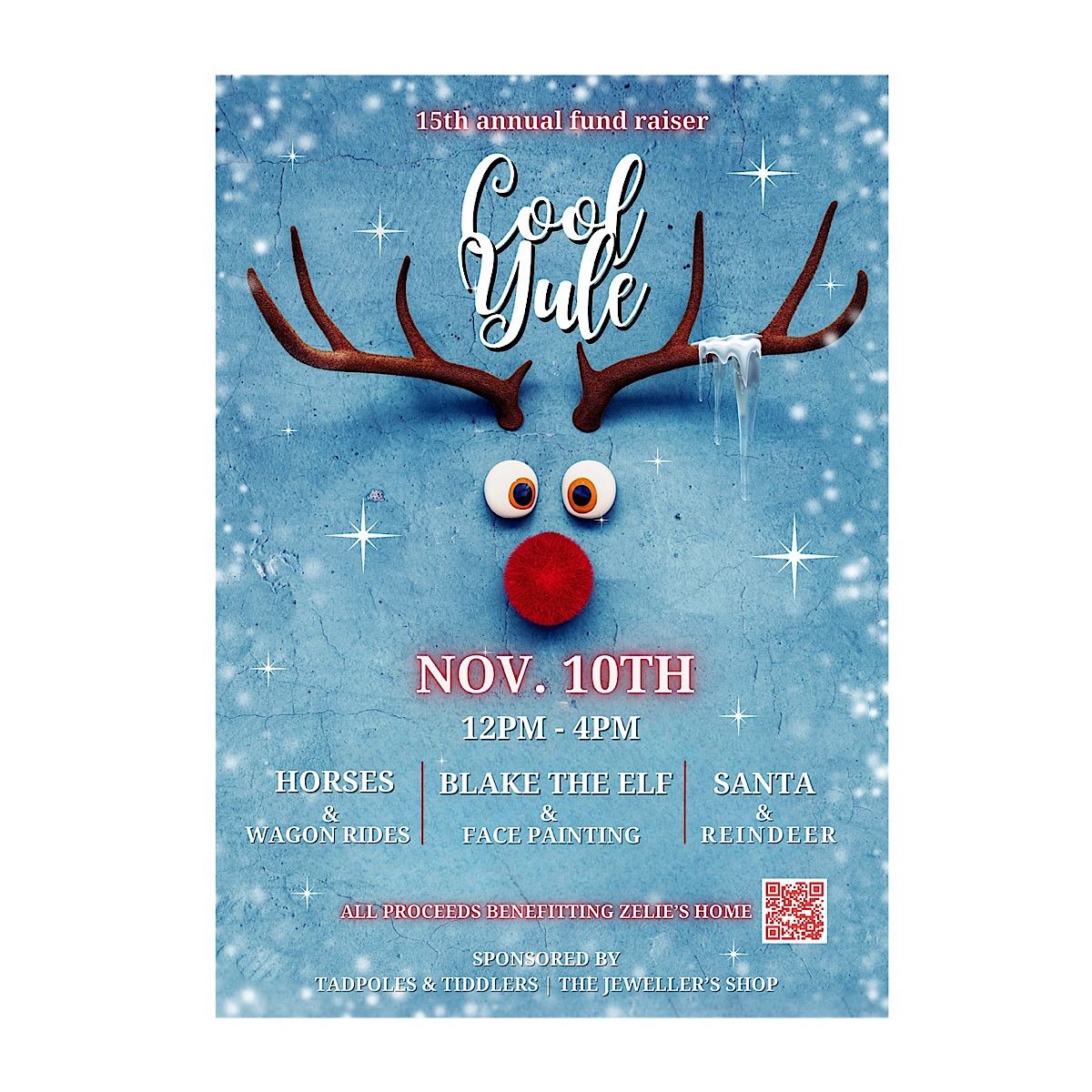 15th Annual Cool Yule Fund Raiser Event!