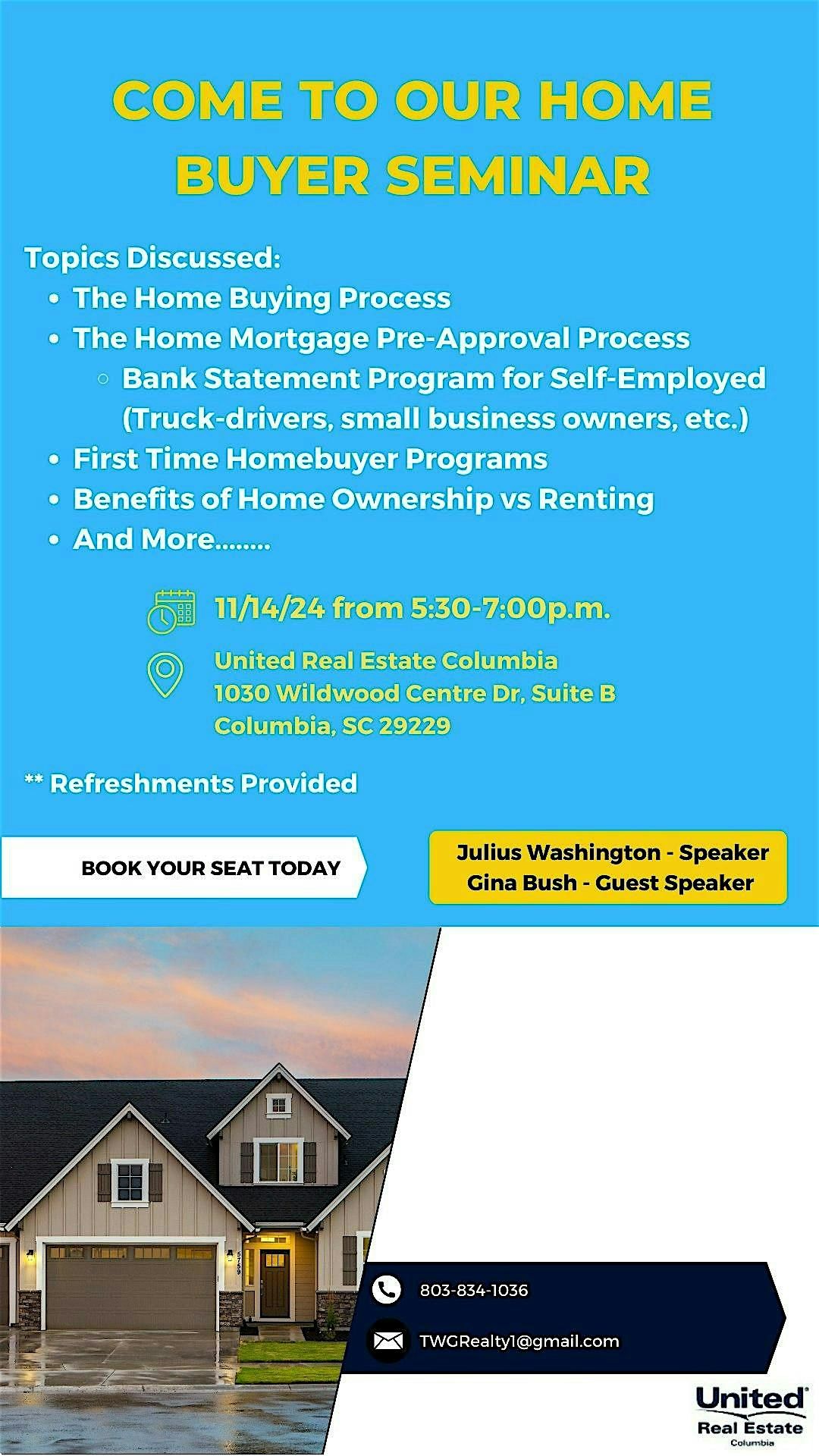 Home Buyer Workshop & Seminar