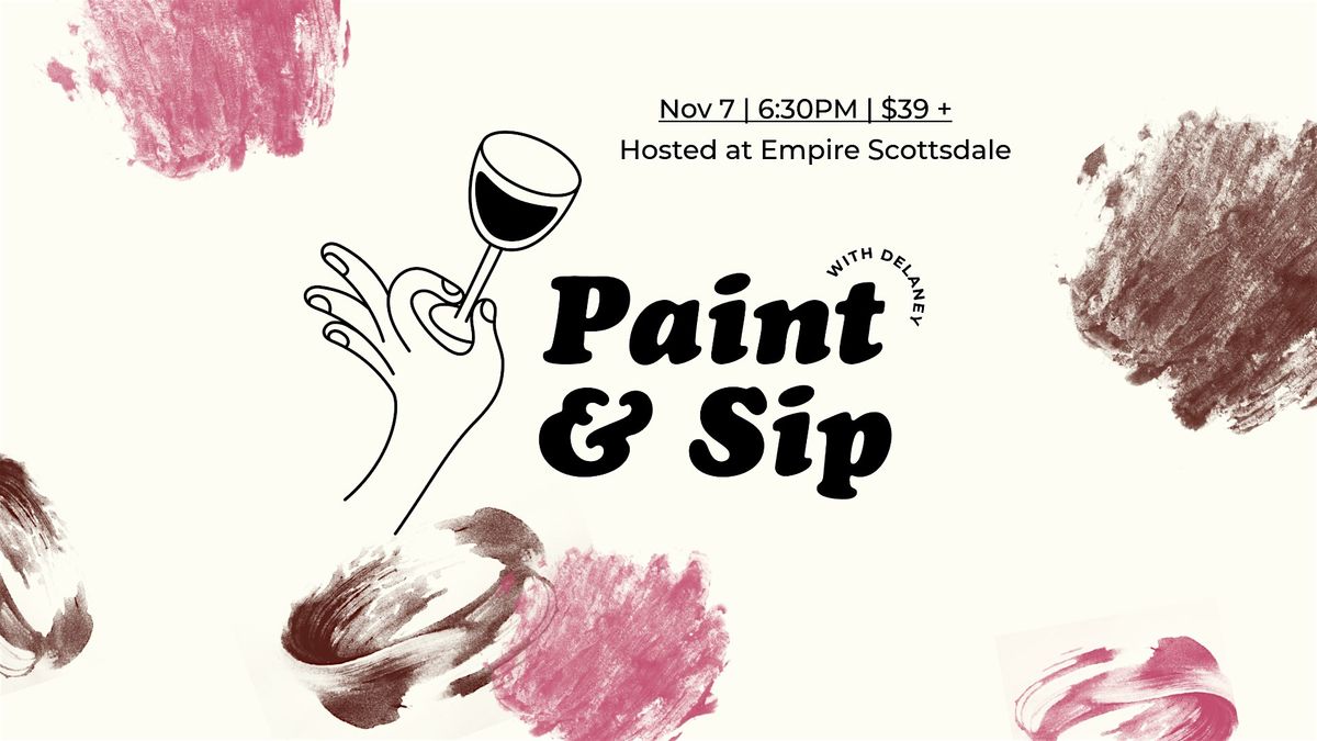Paint & Sip Evening With Friends