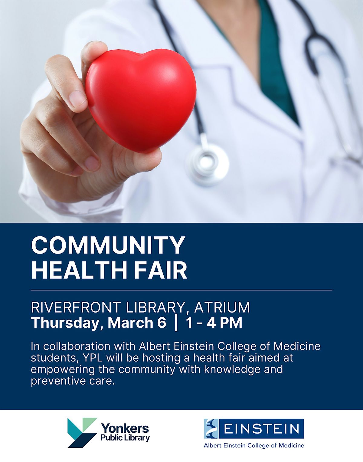 Community Health Fair with Albert Einstein College of Medicine