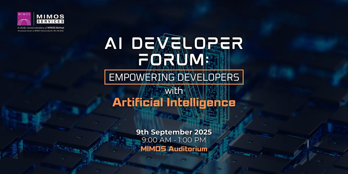 Artificial Intelligence Developer Forum
