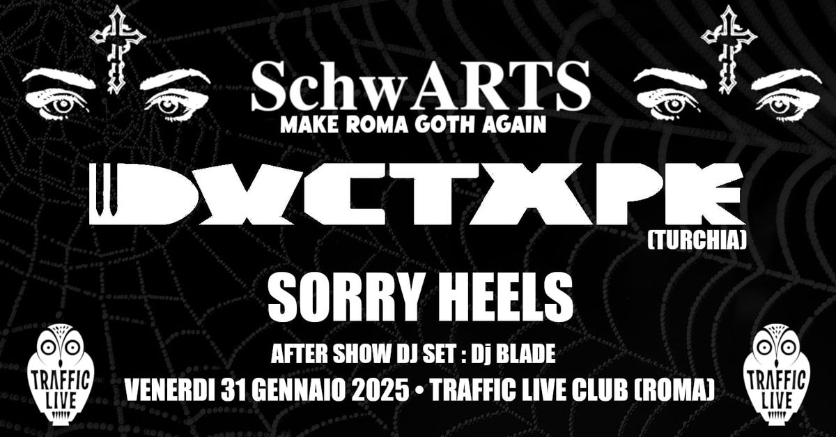 Ductape + Sorry, Heels \/\/ Aftershow djset @Traffic Roma