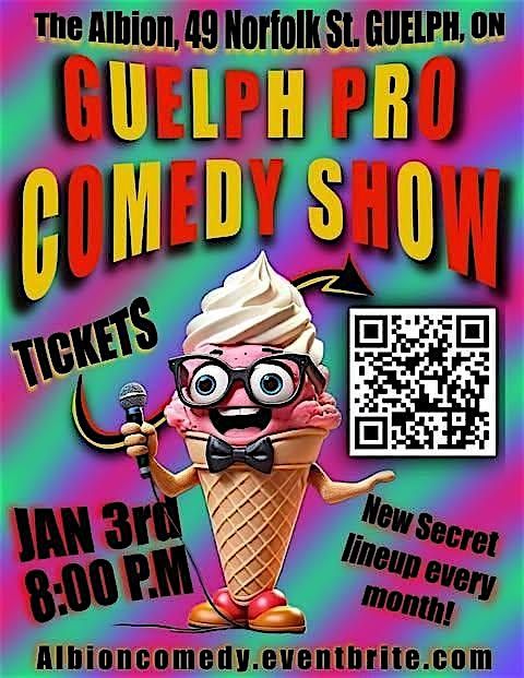 Guelph Pro Comedy Show  @ The Albion - Friday February 7