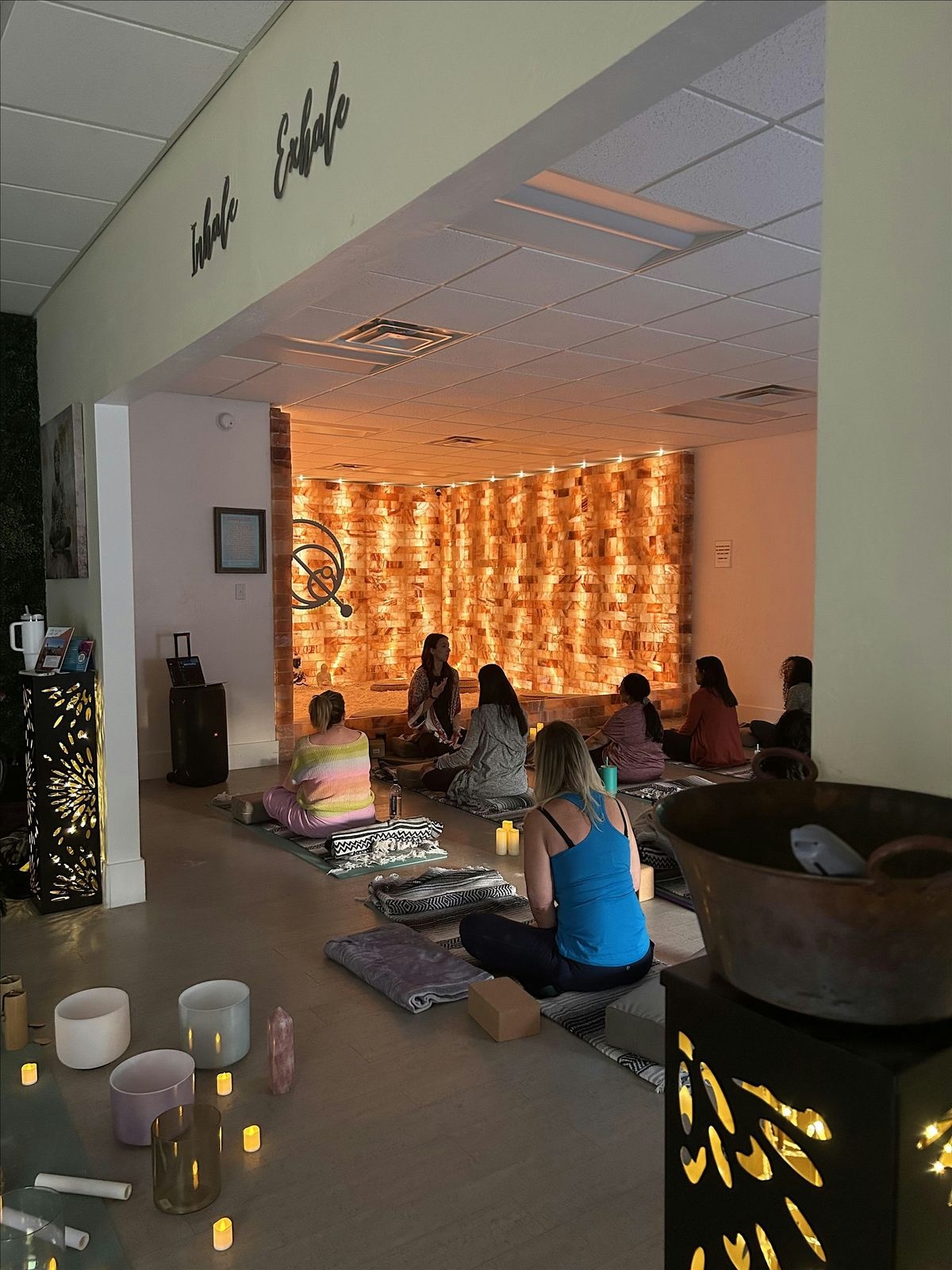Sacred Sundays: Women\u2019s Breathwork + Reiki in Himalayan Salt Room