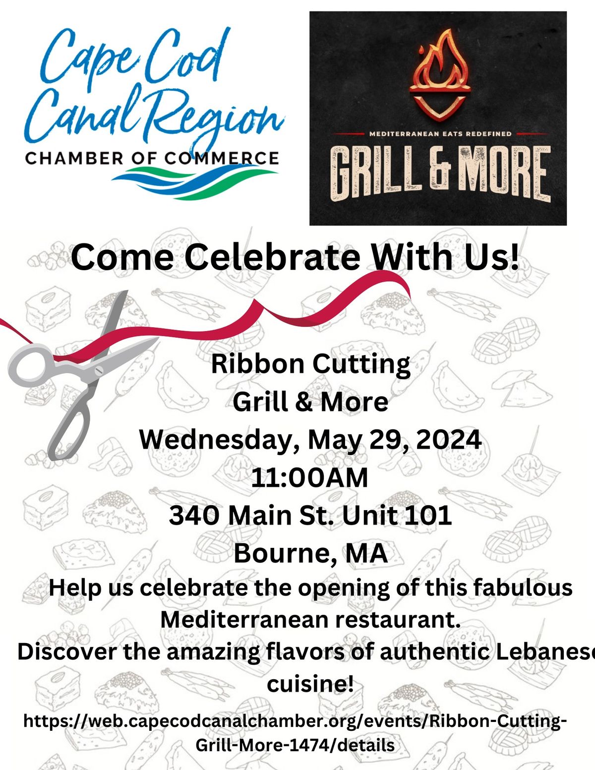 Ribbon Cutting- Grill and More 
