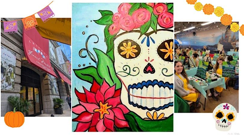 Sip & Paint  at Chicago French Market - "Spooky Sips!"