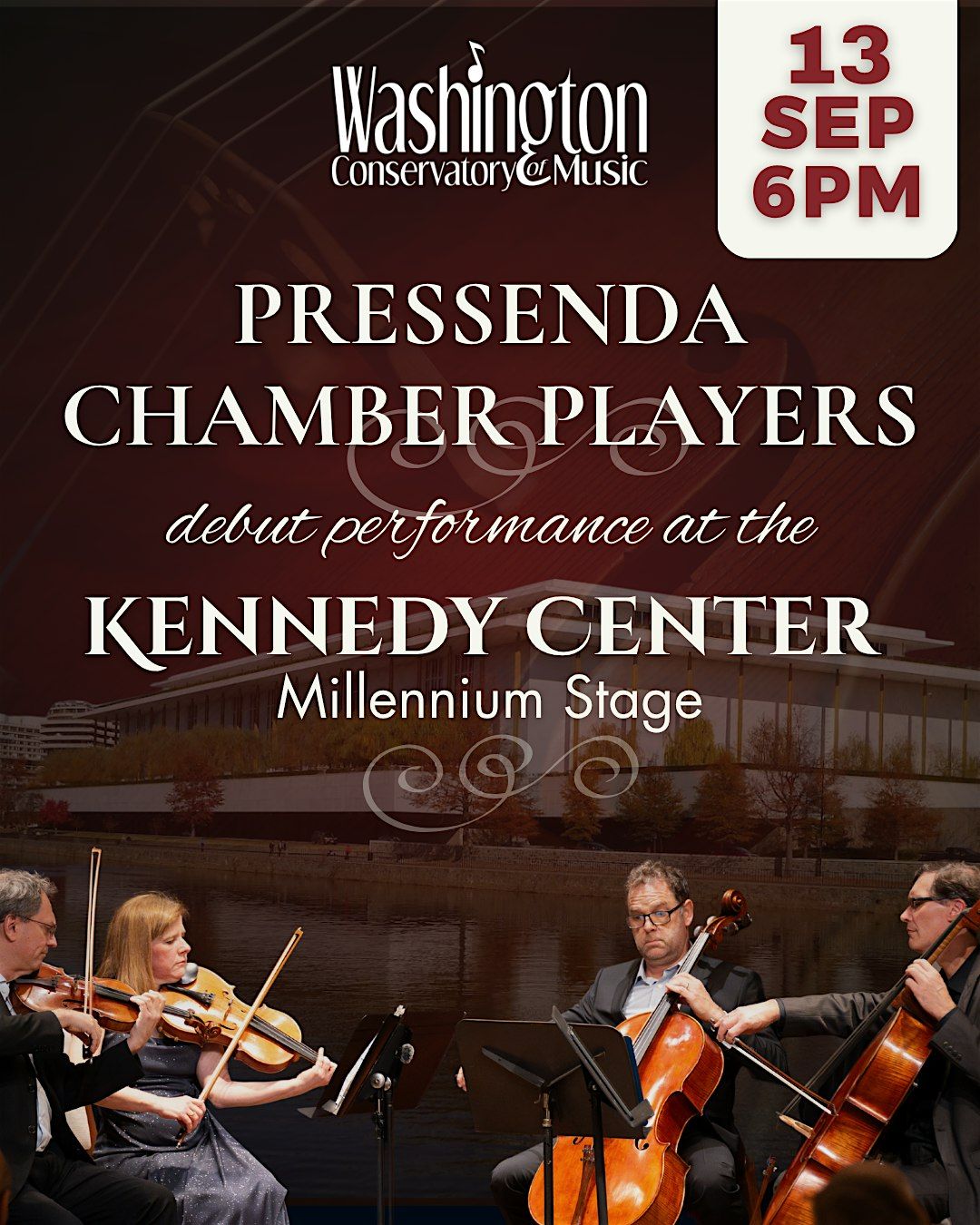 Pressenda Chamber Players Debut Performance at the Kennedy Center