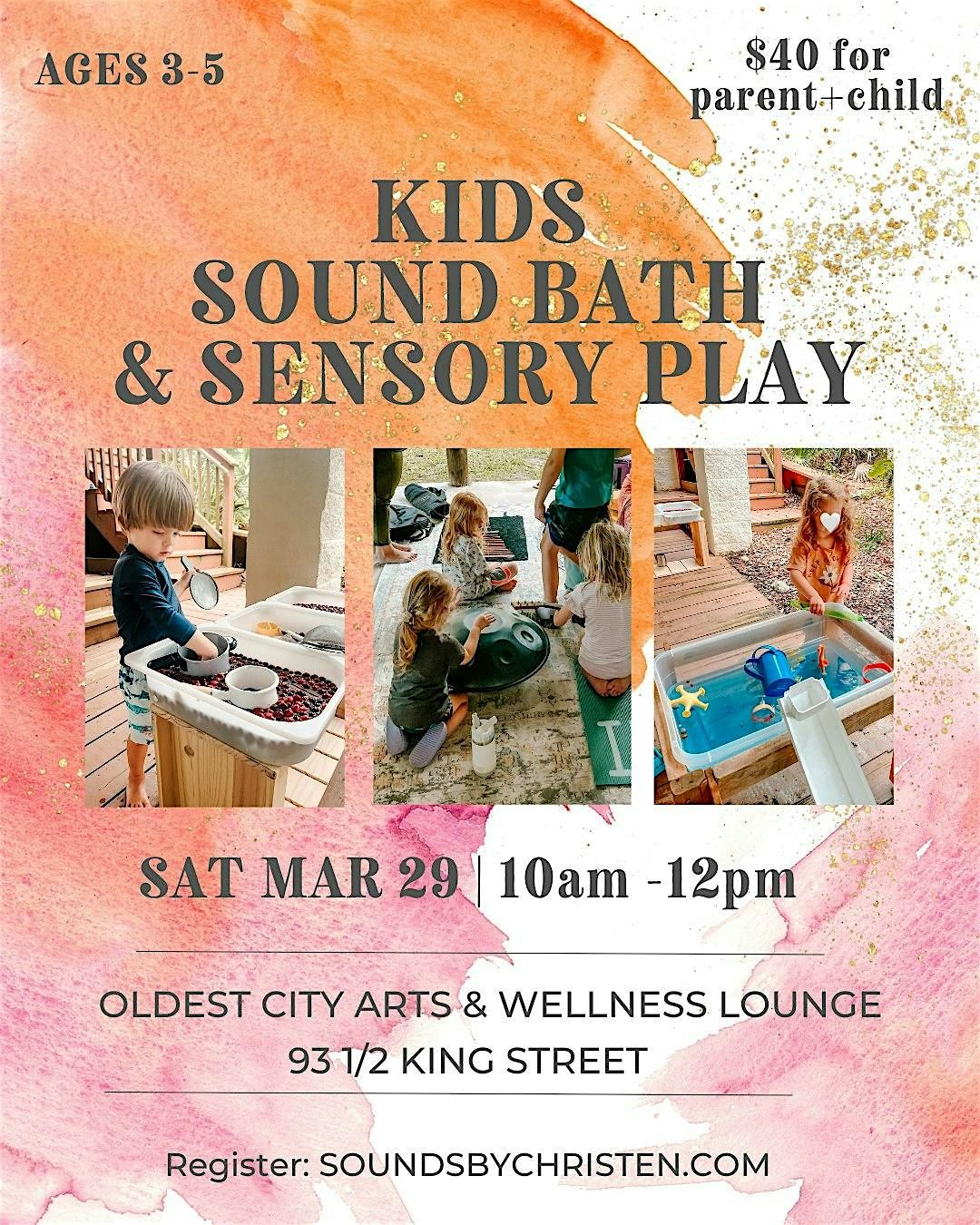 Kids Sound Bath + Sensory Play: Ages 3-5 | Saint Augustine