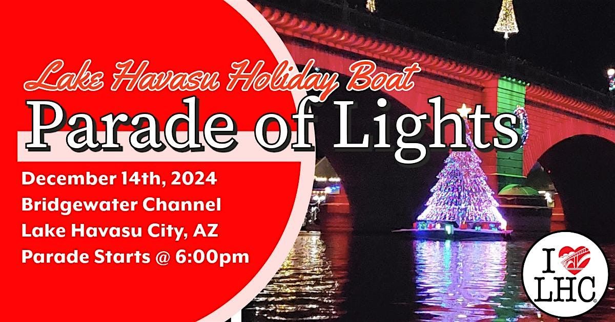 Annual Holiday Boat Parade of Lights  - Boat Registration