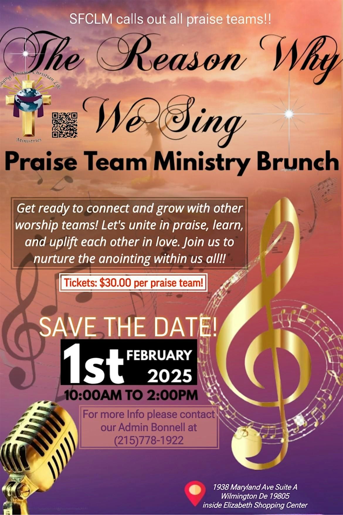 Praise Team Ministry Brunch