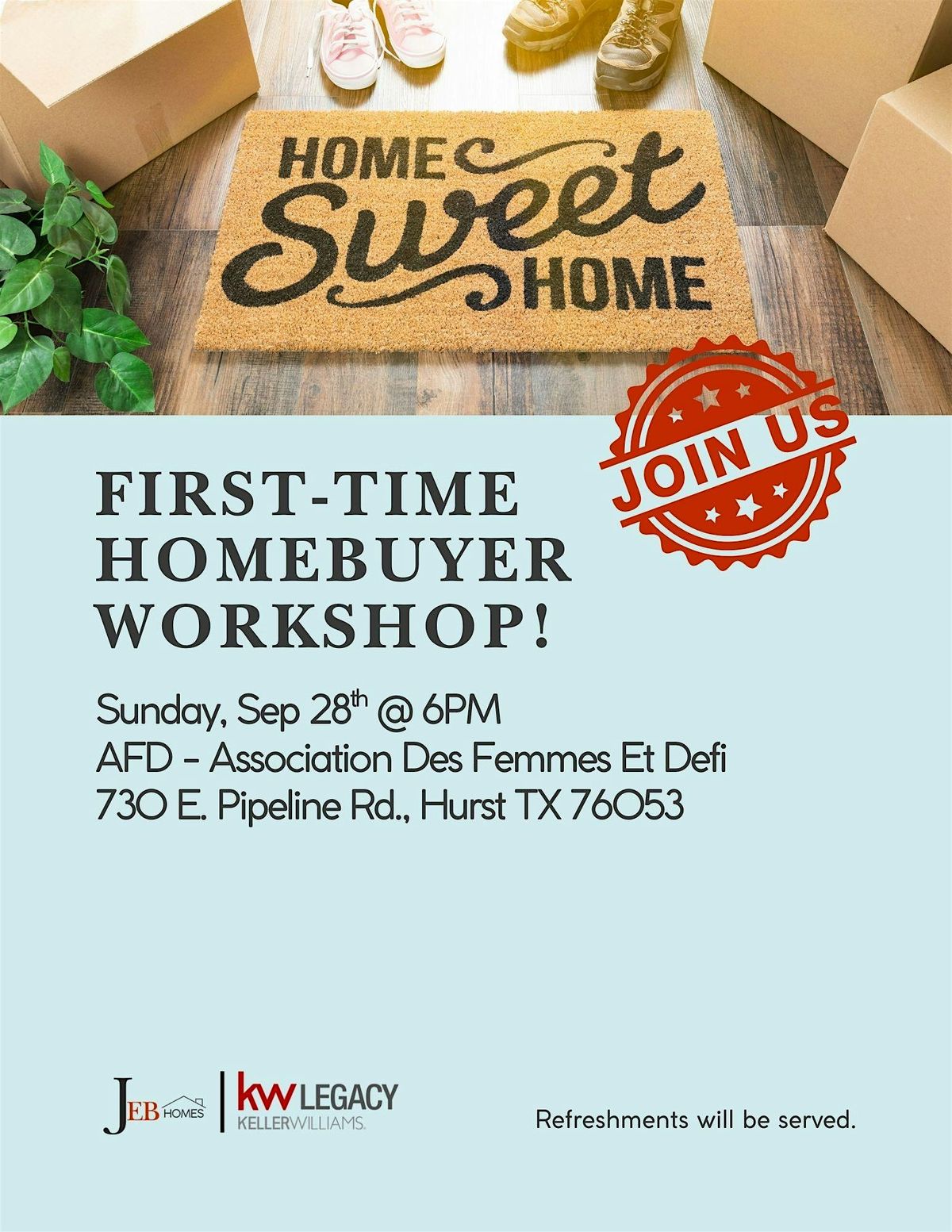 First Time Homebuyer Workshop
