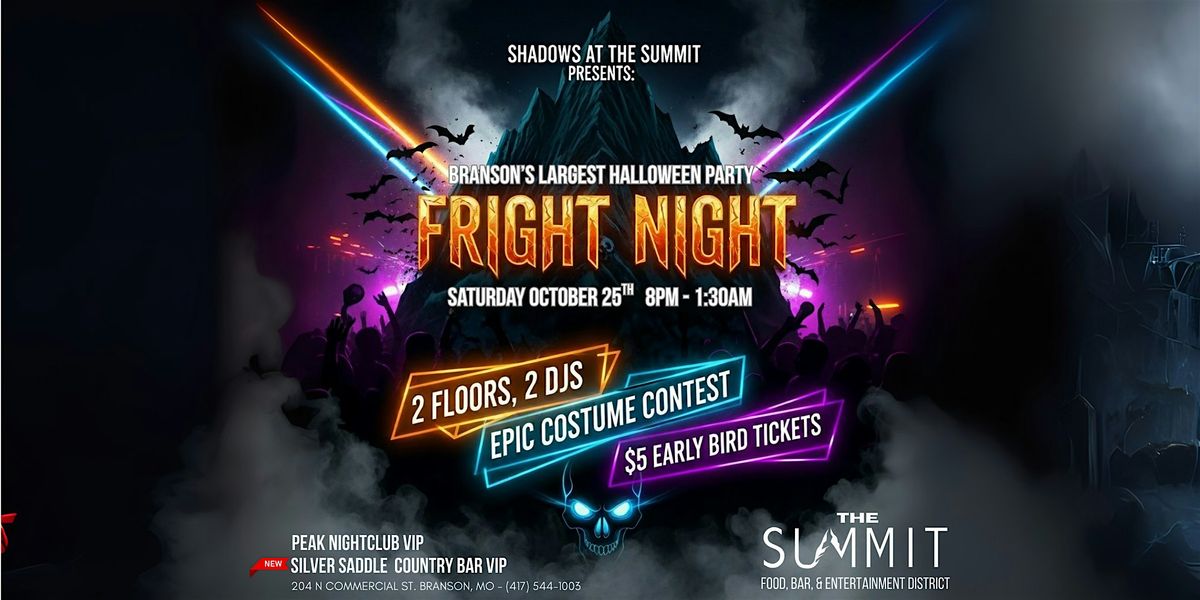 Fright Night: Branson's Biggest Halloween Party!