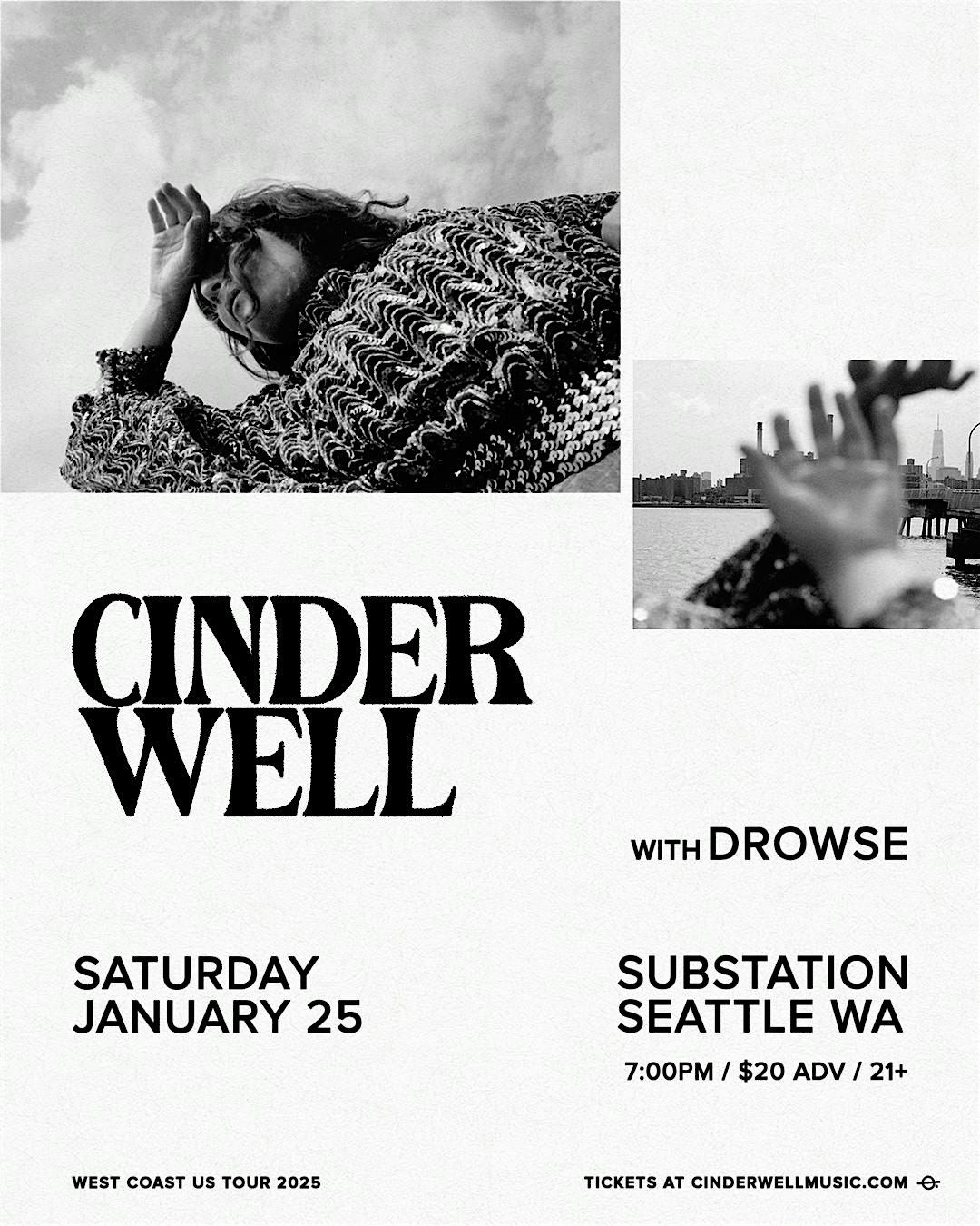 Cinder Well with special guest: Drowse