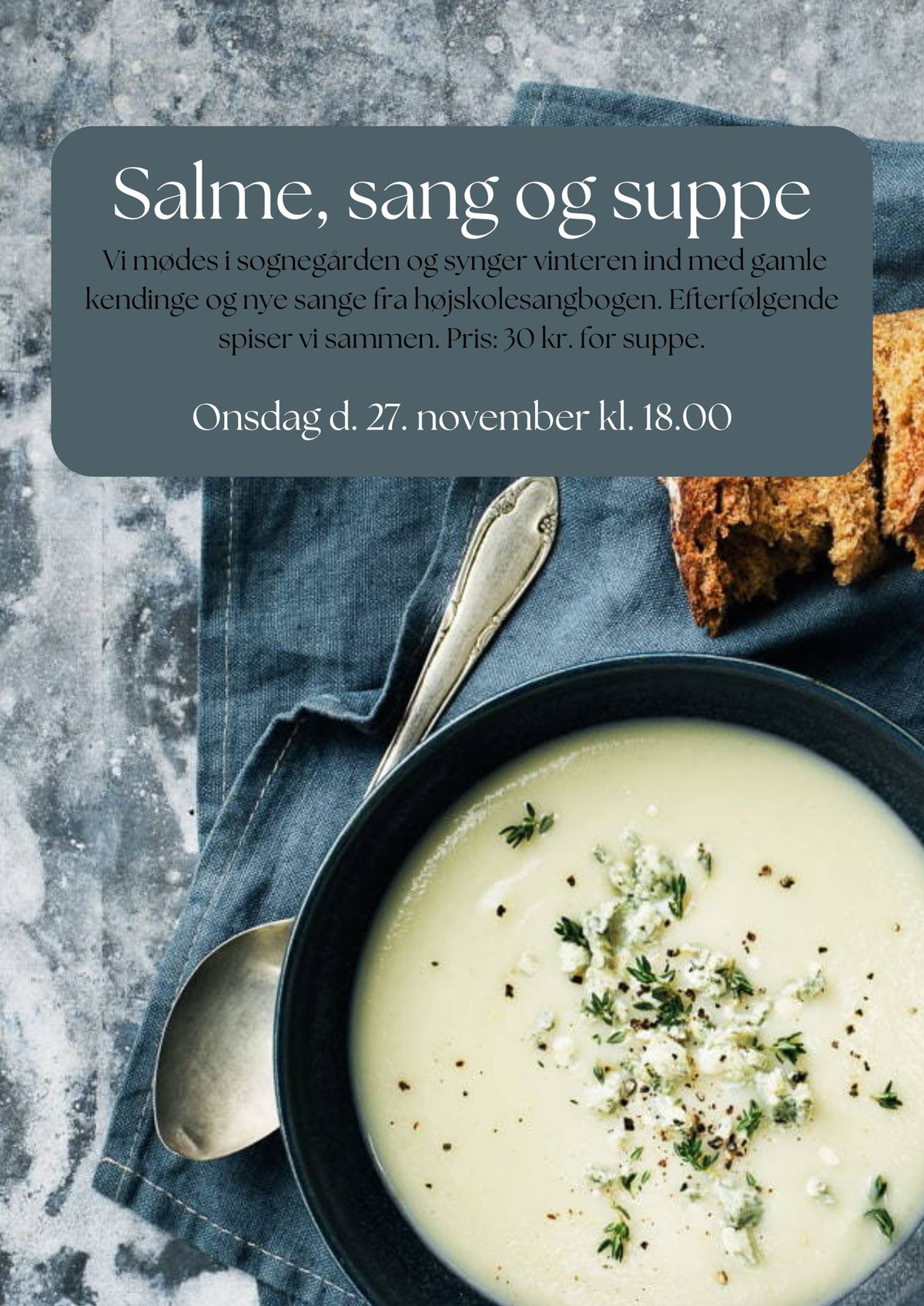 Salme, sang og suppe 