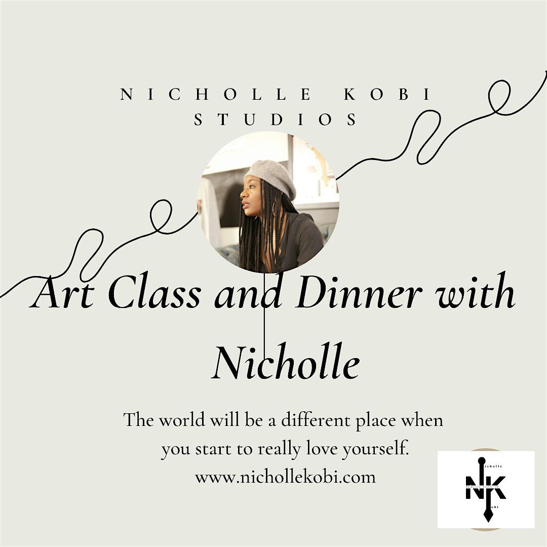 Art Class and Dinner with Nicholle Kobi Houston,TX