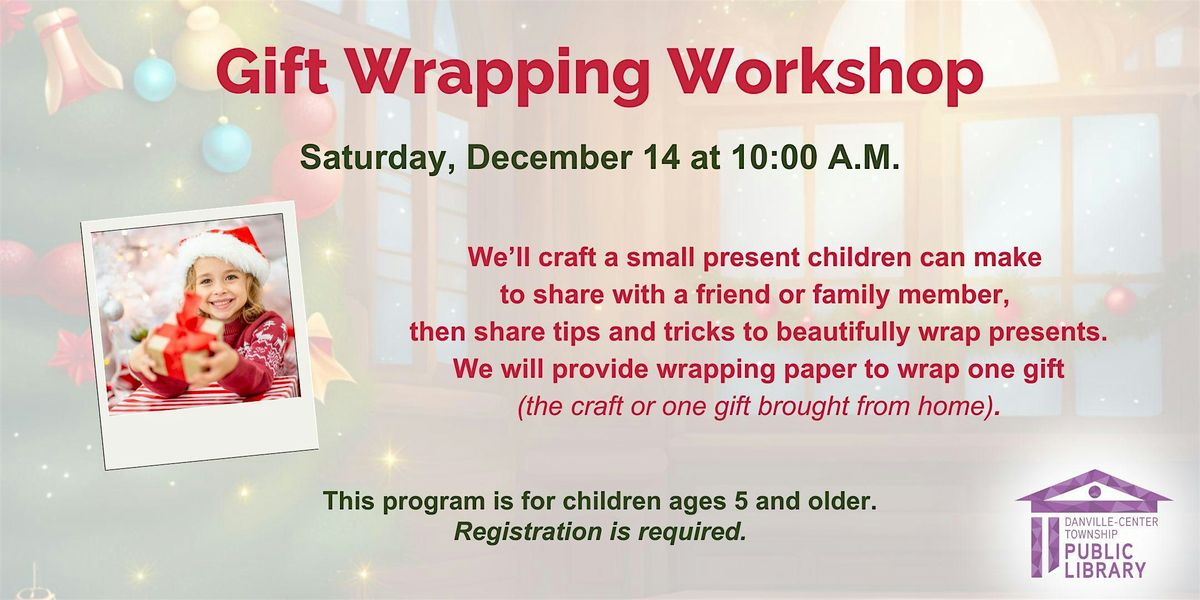 Gift Wrapping Workshop