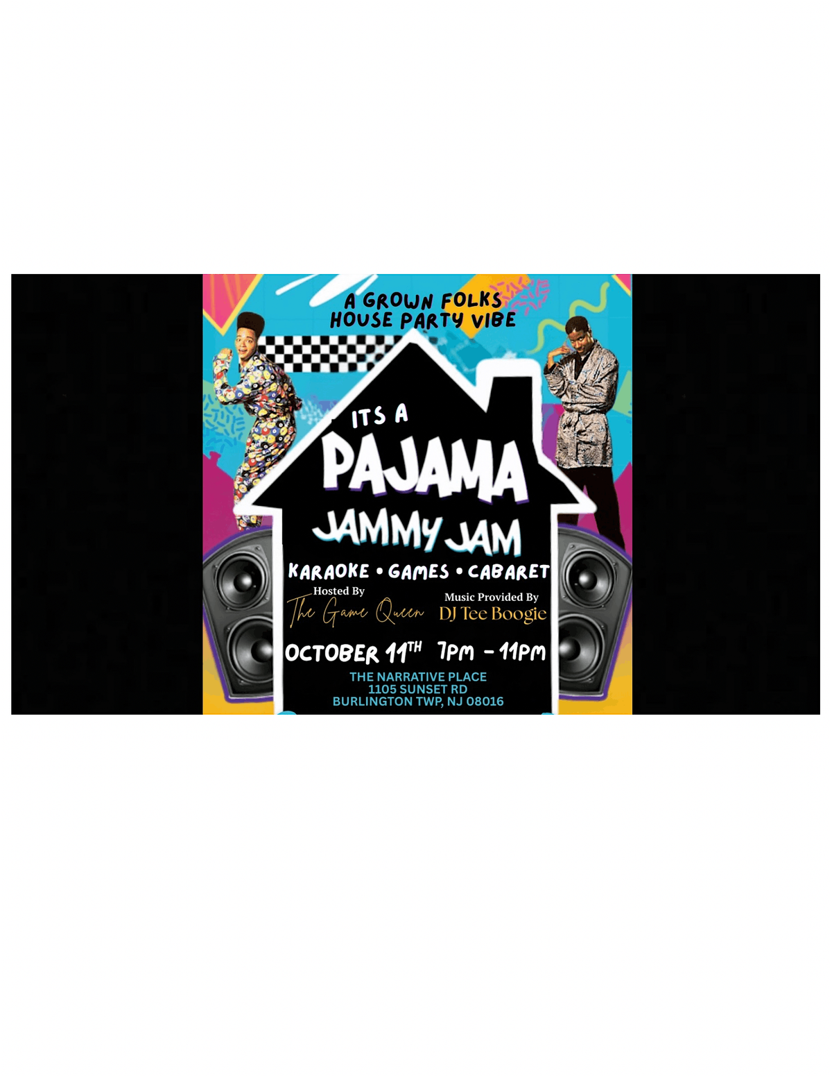 It\u2019s a Pajama Jammy Jam hosted by The Game Queen